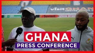 GHANA VS NIGERIABLACK GALAXIES COACH PRE MATCH PRESSER AHEAD OF CHAN QUALIFIER [upl. by Willdon]