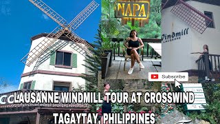 VLOG47 CROSSWINDS TAGAYTAY EXPERIENCE SWITZERLAND  WINDMILL LAUSANNE [upl. by Mountford]