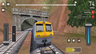 Mumbai Local Train Driving in Indian Local Train Simulator Android Gameplay Videos  Train Games 3D [upl. by Enovad]