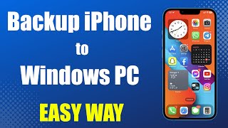 How to Backup iPhone to PC  Backup with iTunes on Windows [upl. by Monto168]