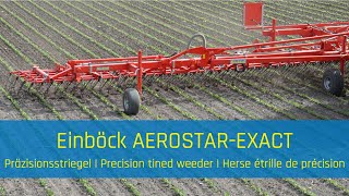 Hackstriegel  Tined weeder  Herse étrille EINBÖCK AEROSTAREXACT NEW VERSION OF VIDEO AVAILABLE [upl. by Aital]