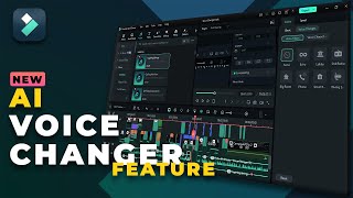 Whats NEW IN FILMORA  AI Voice Changer [upl. by Xuaegram]