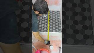 Shower Glass Tip for Curbless Showers  shorts homerepairtutor brandpartner [upl. by Vasyuta]