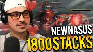 1800 STACKS NASUS JUNGLE  NEW NASUS IS BROKEN  Trick2G [upl. by Akinorev]