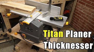 Reviewing the Titan Planer Thicknesser after over 2 Years of use [upl. by Reppart]