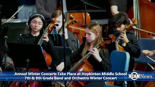 Hopkinton Middle School hosts 2023 annual 7th and 8th Grade Winter Concert [upl. by Zampardi221]