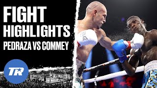 Jose Pedraza amp Richard Commey Throw Over 1100 Punches  Exciting Fight Ends in Draw  HIGHLIGHTS [upl. by Clintock]