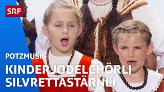 Kinderjodelchörli Silvrettastärnli Uf de Alpe d‘obe  Potzmusig  SRF [upl. by Adai]