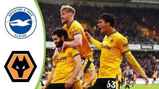 Brighton vs Wolverhampton  Extended Highlights amp All Goals 2024 HD [upl. by Lenni]