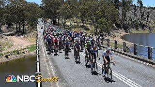 Mens Tour Down Under Stage 3  EXTENDED HIGHLIGHTS  1182024  Cycling on NBC Sports [upl. by Ellenwahs510]