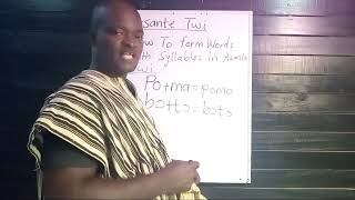 Blending Two Syllabic Words Together To Form Words In Asante Twi Of Ghana 🇬🇭 [upl. by Antonin]