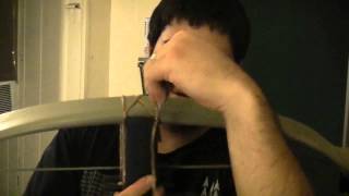 How to Make a 100 Pound PVC Crossbow Part 10  Lashing the Prod [upl. by Vannie140]