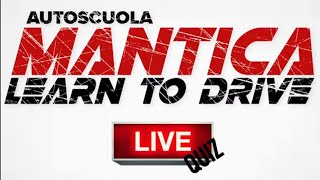 Autoscuola Mantica Live Quiz Leggi le istruzioni in descrizione [upl. by Rysler]