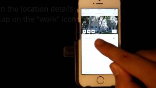 Sygic GPS Navigation for iOS  How to save home and work [upl. by Aiceled]