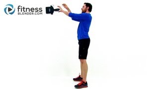 Kettlebell Til You Drop  40 Minute Killer Total Body Kettlebell Workout Routine [upl. by Wilt73]