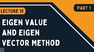 Eigenvalue and Eigenvector Method  Solution of System of Linear Different Equation [upl. by Misab]