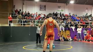 Casen Guidry 138 vs Basile 2024 2024 Rayne Invitational [upl. by Eloccin]