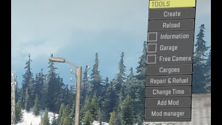 Snowrunner  Show TOOLS on Map Mod [upl. by Barrada]