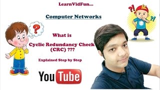 CRC Cyclic Redundancy Check Explained Step by Step Part1 [upl. by Mohandis]