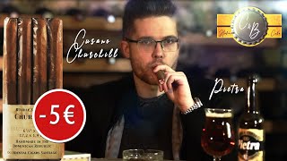 Un Cigare  Bière pour moins de 5€  Dégustation dun Cusano Churchill amp Pietra [upl. by Owena]