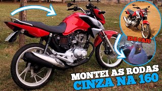 MONTEI AS PÉ DE GALINHA CINZA NA 160 E MEU AMIGO CAIU COM ELA [upl. by Horwitz]