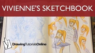 Viviennes Sketchbook  For the Love of Animation [upl. by Yseulta]