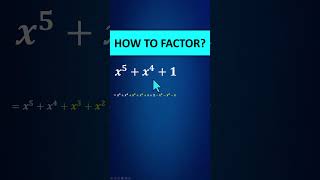 x5x41 How to Factor Quintic Polynomial [upl. by Sutherland]