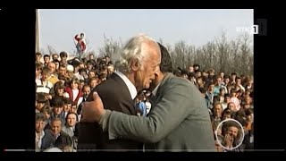 Adem Jashari i pranishëm gjatë faljes së gjaqeve në Drenicë 1990 [upl. by Caye]