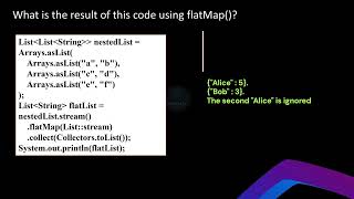 Java 8 Stream Filter GroupingBy PartitioningBy and Collect Explained Code snippet MCQ  Part 3 [upl. by Trab317]