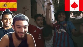 CANADIANS REACT TO SPANISH RAP  Morad Trobi  CÓMO ESTÁN VIDEO OFICIAL [upl. by Ynnel]