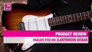 Fazley FST100 Elektrische Gitaar Review  Bax Music [upl. by Kire]