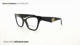 Occhiali da Vista Dolce amp Gabbana DG 3369 501 [upl. by Diella697]