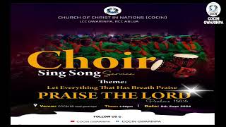 COCIN CHOIR GWARINPA SING SERVICE 08092024 [upl. by Eisen]