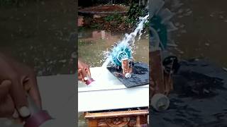 Homemade hydro electric generator dcmotor battery diy [upl. by Toy]