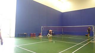 30Sep24 Central Park Badminton Lee Eng LinTan Heap Chee vs Hu Hou HwaLim Yah Li [upl. by Gertrudis823]