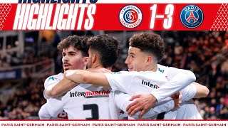 HIGHLIGHTS  Châteauroux 13 PSG I EKITIKE SOLER amp BERNAT ⚽️ CoupeDeFrance 🏆 LBCPSG [upl. by Shreve]