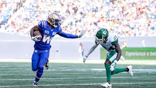 CFL 2023 Recap Saskatchewan  Winnipeg  week 14 [upl. by Nnylcaj171]