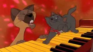 Aristocats Katzen brauchen viel Musik Deutsch [upl. by Louella224]