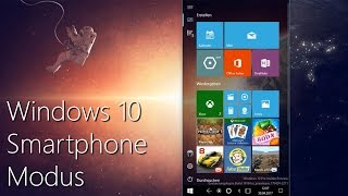 Windows 10 Redstone 3 CShell  Erster Eindruck vom Smartphone Modus und Project NEON [upl. by Schaeffer131]