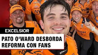 Pato OWard enloquece Reforma con fila de autógrafos [upl. by Eseret]