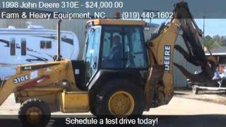 1998 John Deere 310E Loader Backhoe for sale in Farm and Hea [upl. by Lanna]