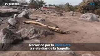 EN VIVO  Recorrido por la Zona Cero a siete días de la tragedia [upl. by Asoramla]