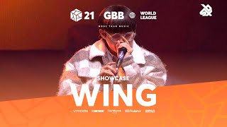 Wing 🇰🇷  GRAND BEATBOX BATTLE 2021 WORLD LEAGUE I Wildcard RunnerUp Showcase [upl. by Nalo]