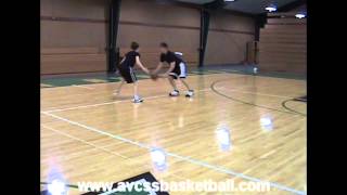 Nose Drill  Dribbling and Defense Drill for Youth Basketball [upl. by Bat]