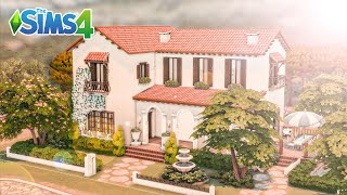 Tartosa house  Sims 4  Stop motion  No CC [upl. by Nimsay]