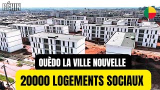 OUÈDO la ville nouvelle 20000 logements sortent de terre 🇧🇯 [upl. by Ojyllek973]