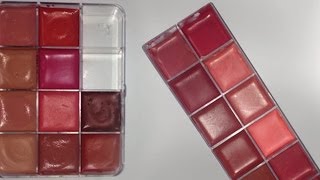 HOW TO MELT AND MAKE THE PERFECT LIPSTICK PALETTE DIY TUTORIAL [upl. by Yekcin]