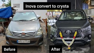 2008 innova conversion to innova crysta [upl. by Shaylah430]