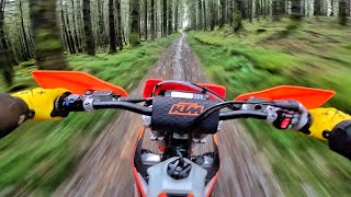 KTM EXC 150 OFF ROAD TEST [upl. by Erme675]