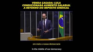 Lula condiciona aumento a volta do imposto sindical triplicado [upl. by Gelman]